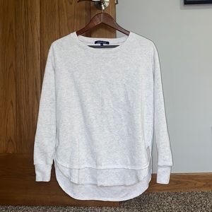 Heathered White Long Sleeve